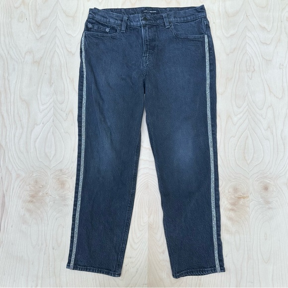 Lucky Brand Black Jeans with Sequins Stripe - Picture 4 of 4